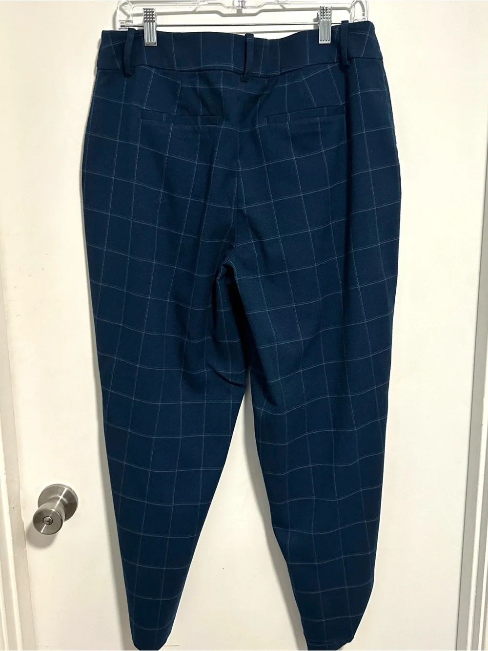 a new day Navy Windowpane Dress Pants
